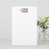 Papeterie Fier maman d'une Marine (Debout devant)