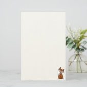 Papeterie figdewdrops Fig the fox stationary (Debout devant)