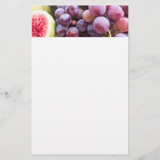 Papeterie Figues fraîches et raisins (Devant)