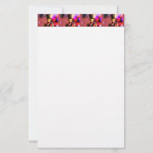 Papeterie figurine de soldat de jouets de Noël SlipperyJoe g (Devant)