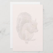 Papeterie Filigrane d'écureuil (Devant / Derrière)