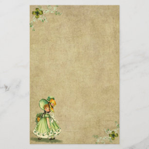 Papeterie Fille de la fête de la petite Saint-Patty - Papet