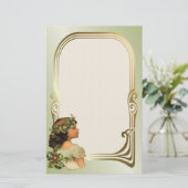 Papeterie Fille de Noël Holly (Debout devant)