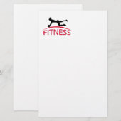 Papeterie Fitness (Devant / Derrière)