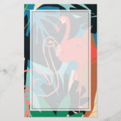 Papeterie Flamant rose funeste (Devant)