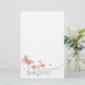 Papeterie Flamant rose Ocean Trio (Debout devant)
