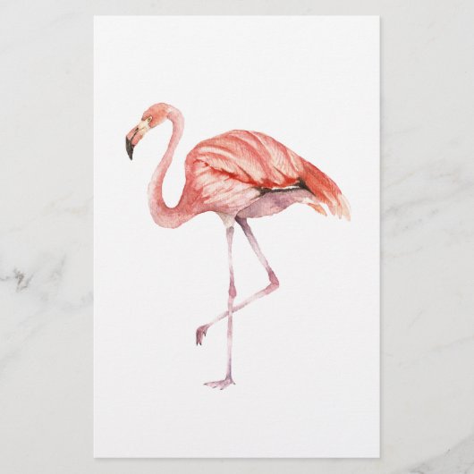 Papeterie Flamant rose rose (Devant)