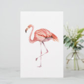 Papeterie Flamant rose rose (Debout devant)