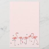 Papeterie Flamants roses Groupe rose (Devant)