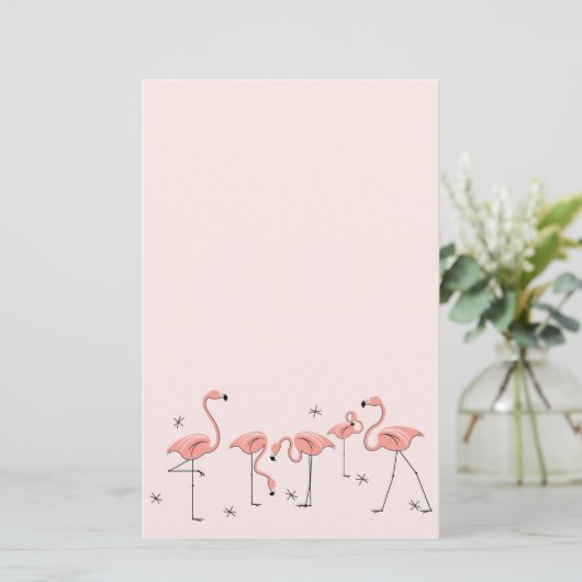 Papeterie Flamants roses Groupe rose (Debout devant)
