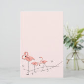 Papeterie Flamants roses Pink Trio (Debout devant)