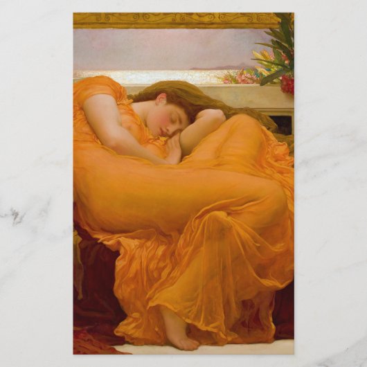 Papeterie Flamme Juin par Sir Frederic Leighton (Devant)