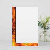 Papeterie Flammes tourbillonnantes (Debout devant)