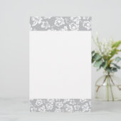 Papeterie Fleur blanche hawaïenne (Debout devant)