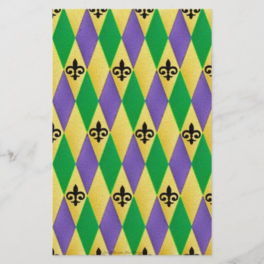 Papeterie Fleur de lis (Devant)
