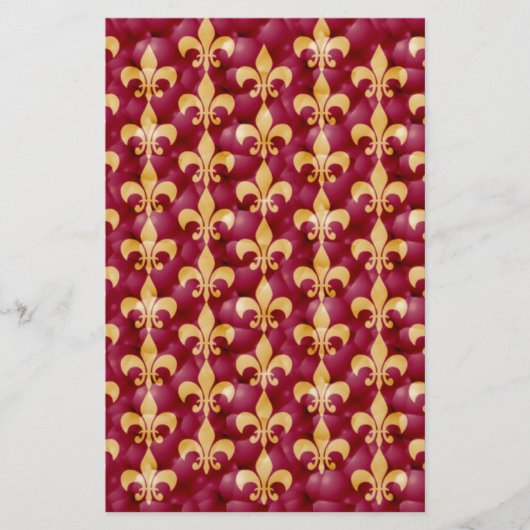 Papeterie Fleur de lis (Devant)