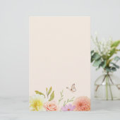 Papeterie Fleur de Printemps Pastel (Debout devant)