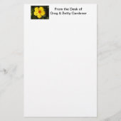 Papeterie Fleur d'Hibiscus jaune (Devant)