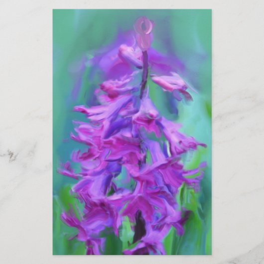Papeterie Fleur Hyacinth (Devant)