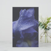 Papeterie Fleur Rose violet (Debout devant)