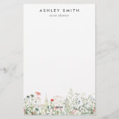 Papeterie Fleur sauvage Meadow (Dos)