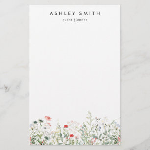 Papeterie Fleur sauvage Meadow