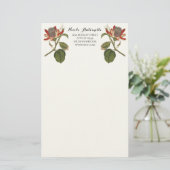 Papeterie Fleur vintage Passion (Debout devant)