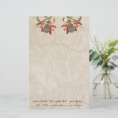 Papeterie Fleur vintage Passion (Debout devant)