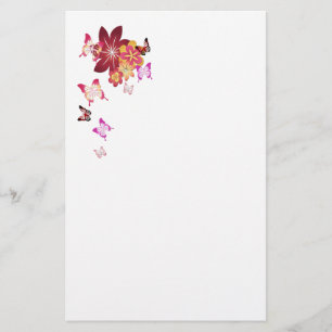 Papeterie Fleurit des papillons de n