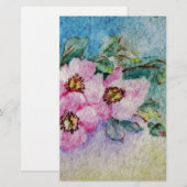 Papeterie Fleurs (Devant / Derrière)