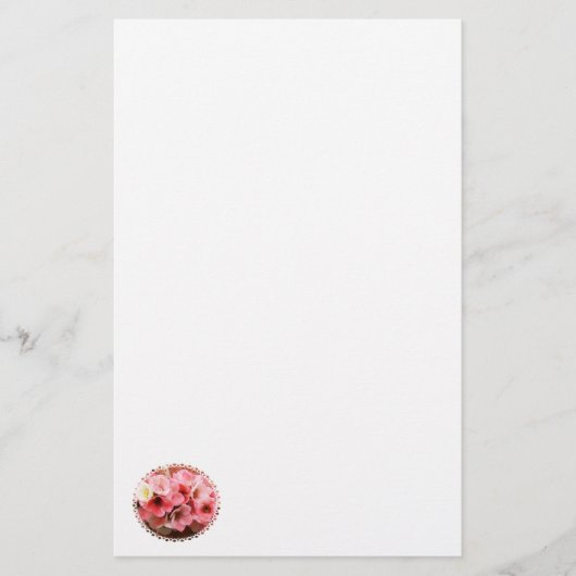 PAPETERIE FLEURS (Devant)