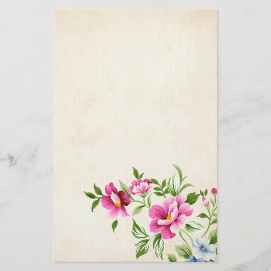 Papeterie Fleurs (Devant)