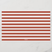 Papeterie Fleurs colorées simples Script Monogrammes Grilles (Dos)