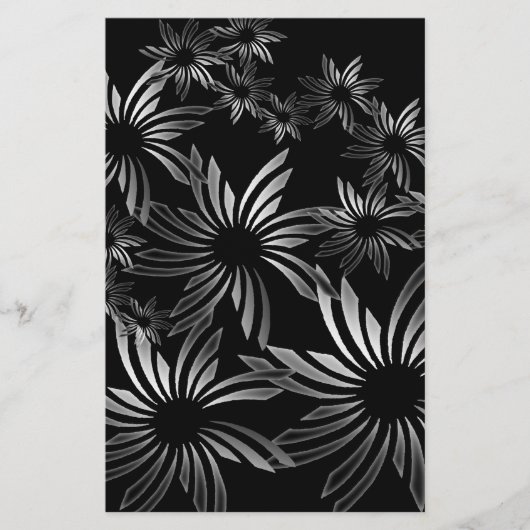 Papeterie Fleurs d'argent (Devant)
