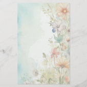 Papeterie Fleurs de fusée (Dos)