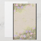 Papeterie Fleurs de gloire du matin (Devant / Derrière)