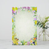 Papeterie Fleurs de printemps (Debout devant)