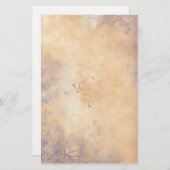 Papeterie Fleurs d'imaginaire - pourpre (Devant / Derrière)