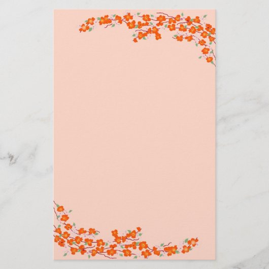 Papeterie Fleurs d'Orange (Devant)