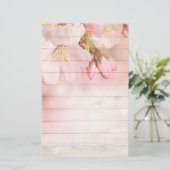 Papeterie Fleurs et bois (Debout devant)