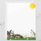Papeterie Fleurs et Chats de Mai (Devant)