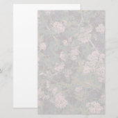 Papeterie Fleurs, feuilles et camouflage (Devant / Derrière)