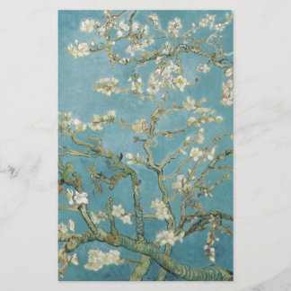 Papeterie Fleurs Gogh Branches Amandes Fleuris Nature