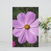 Papeterie fleurs rose vif (Debout devant)