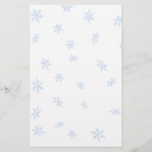 Papeterie Flocon de neige (Devant)