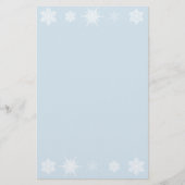 Papeterie Flocon de neige (Devant)