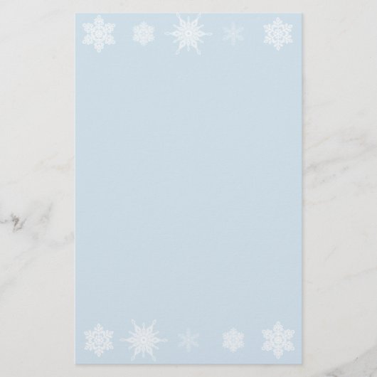 Papeterie Flocon de neige (Devant)