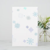 Papeterie Flocons de neige pâles (Debout devant)