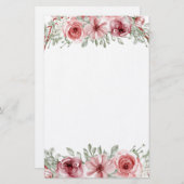 Papeterie Floral (Devant / Derrière)