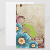 Papeterie Floral (Devant / Derrière)